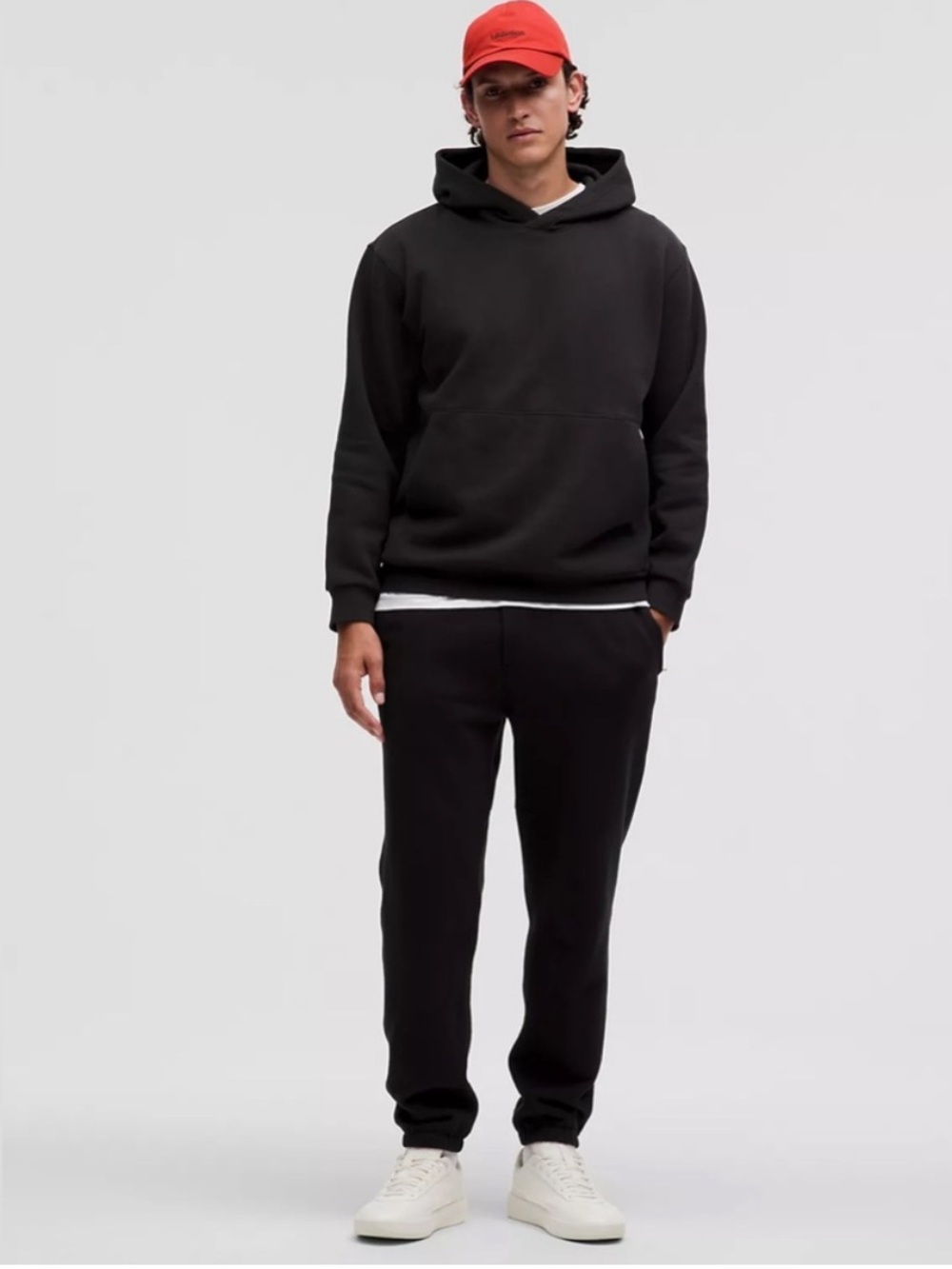 Lululemon Steady State Pullover Hoodie Mens M Black